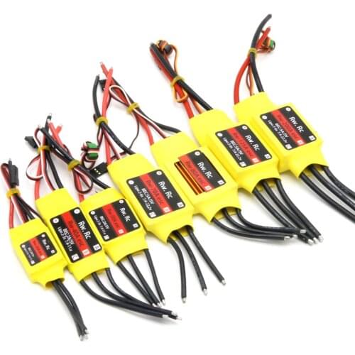 Original Mitoot 10A/20A/30A/40A/50A/60A/70A/80A/100A/200A Brushless ESC with BEC RC Speed Controller For RC Airplane Helicopter