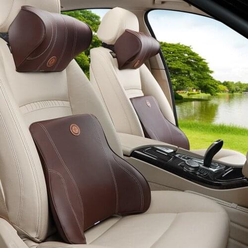 Memory Foam Pillow Car Cushion Lumbar Support Back Pillow Low Back Side Muscles Support Relieve Neck Pain Orthopedic Pillow