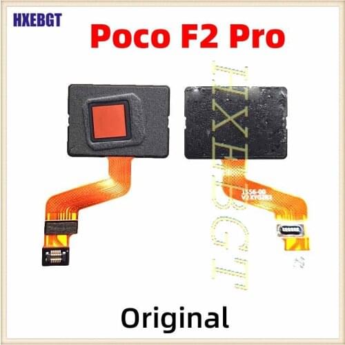 For Xiaomi Poco F2 Pro Fingerprint Scanner Flex Cable Redmi K30 Pro Touch ID Sensor Home Button Key Smartphone Repair Parts