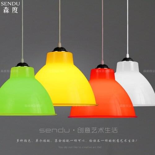 Modern Nordic AMBIT Pendant Lights Denmark Colored Macaron Aluminum LED pendant lamp Kitchen Restaurant Light Ceiling Fixtures
