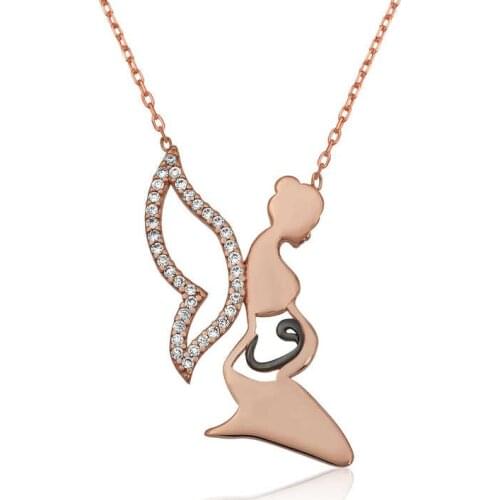 Tevuli 925 Sterling Silver Mother Vav Necklace