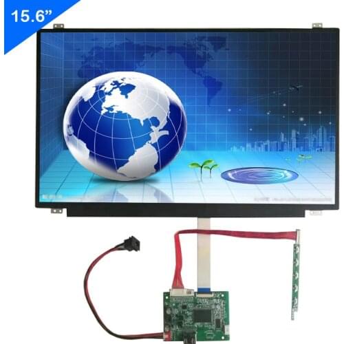 15.6 inch IPS laptop screen edp 30pins 1920*1080 lcd led display with Control board support HDMI VGA input interface