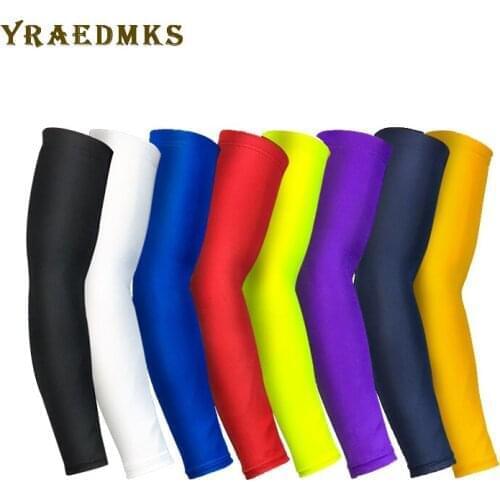2PCS Men Bike Sport Arm Warmers Sleeves Cycling Running Bicycle UV Sun Protection Cuff Cover Protective Arm Sleeve
