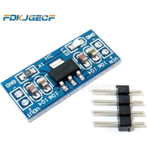 5Pcs AMS1117 3.3V 5V power supply module AMS1117-5.0 AMS1117-3.3 power module AMS1117-5.0V AMS1117-3.3V