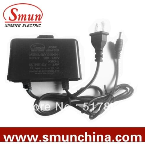 12V2A AC/DC adapter with CE ROHS 1 year warranty