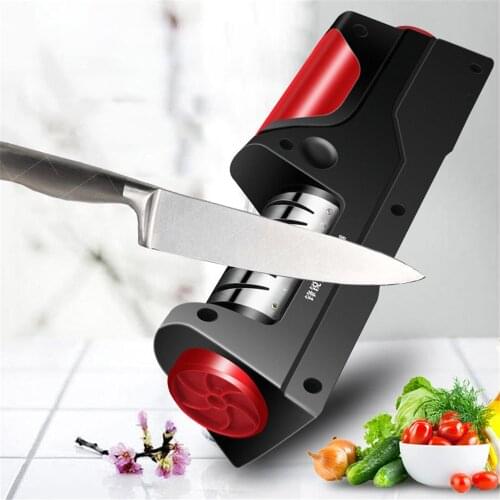 Electric Knife Sharpener Professional Kitchen Sharpening Stone USB Rechargeable Knives Whetstone Kitchen Knives Accessories
