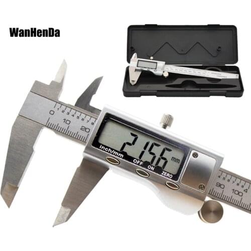 Metal caliper 6inch 150mm Stainless Steel Electronic Digital Vernier Caliper Micrometer Measuring tool calipers