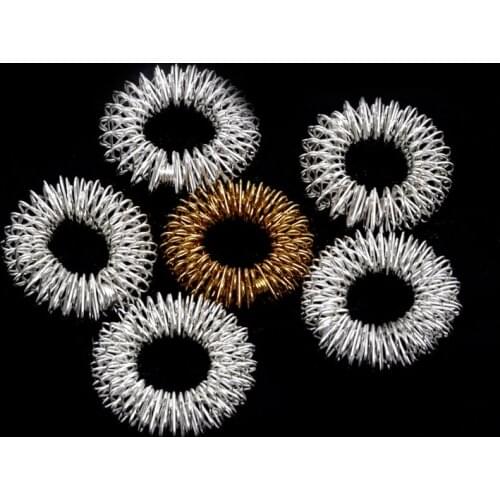 5pcs/set Finger Massage Rings Acupuncture Ring for Left Right Body Health Care Finger Massager
