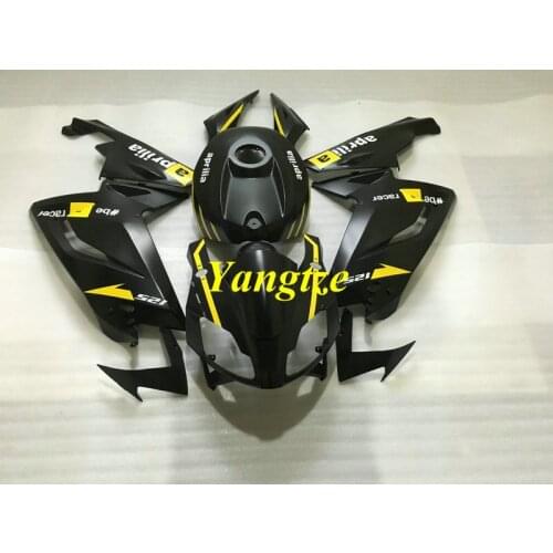 Injection mold Fairing kit for Aprilia RS125 07 08 09 10 11 RS 125 2007 2008 2009 2011 Matte black Fairings set+gifts AP03