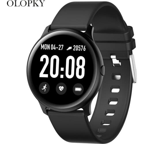 KW19 Women Smart Bracelet Heart Rate Monitor Multi-language IP67 Waterproof Men Sports smartband For Android IOS Fitness Tracker