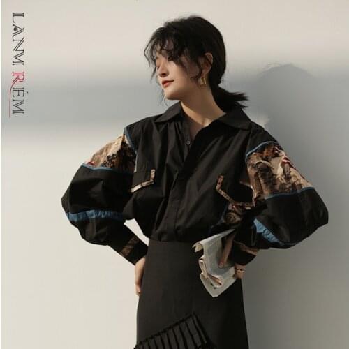 LANMREM Women's Printed Shirts