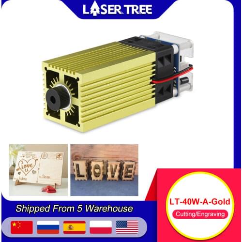 30/40W-Pro laser module, built-in FAC, laser head, Adjustable focal length,Directly Engrave Mirror Finished Stainless Steel
