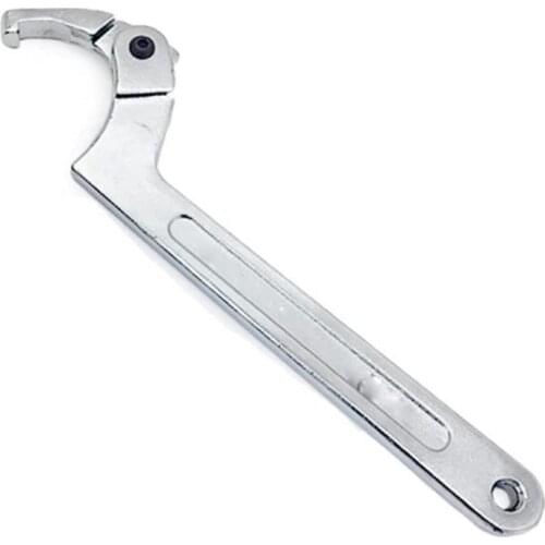 Multifunctional Crescent Wrench Round Nut Adjustable Hook Wrench For Turning Nuts Or Bolts Durable Not Easy To Deform