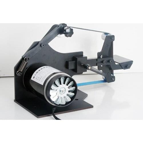 220V desktop belt machine sanding machine DIY woodworking polishing machine 762x25MM belt machine