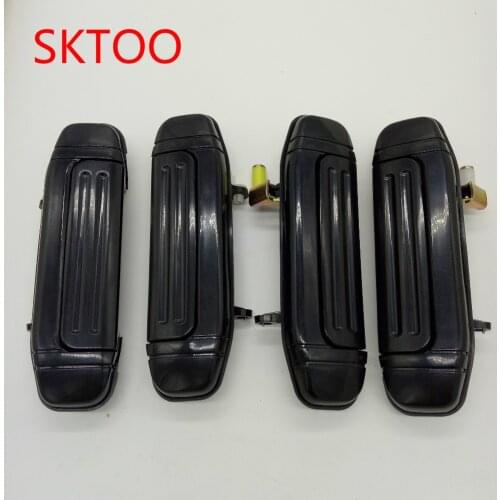 SKTOO A Set /4PCS Door Handle Plating for Mitsubishi Montero Pajero V46 V31 V32 V33 6470 6473 2030 parts (Plating on Plastics)