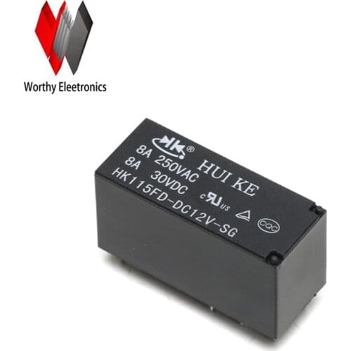 Wholesale 10pcs/lot relay HK115FD-DC12V-SG