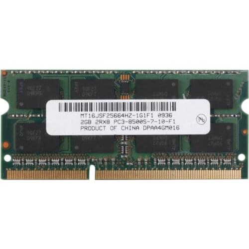 DDR3 2GB Laptop Memory Ram 2RX8 PC3-8500S 1066MHz 204Pin 1.5V Notebook RAM