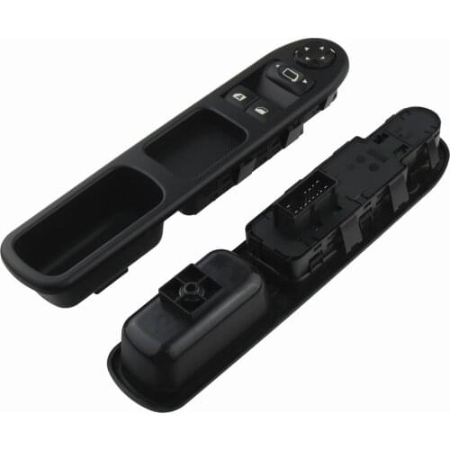 1Pc 6554.QC Front Left Driver Side Master Power Window Switch for Peugeot 207 Stufenheck 2007-2014 for Citroen C3 Picasso