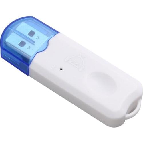 Portable Mini USB Bluetooth 2.1 EDR Wireless Audio Receiver Adapter Dongle For Car Smartphone FW1S Stereo USB Plug Bluetooth