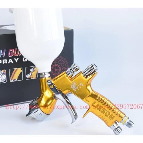 HVLP spray gun manual spray gun gravity spray gun 1.3mm 600CC professional spray gun with accessories