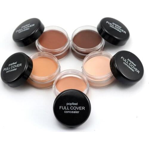 Hide Blemish Concealer Makeup Multi-function Waterproof Sweat-proof Invisible Pores High Coverage Liquid Shade Cosmetics