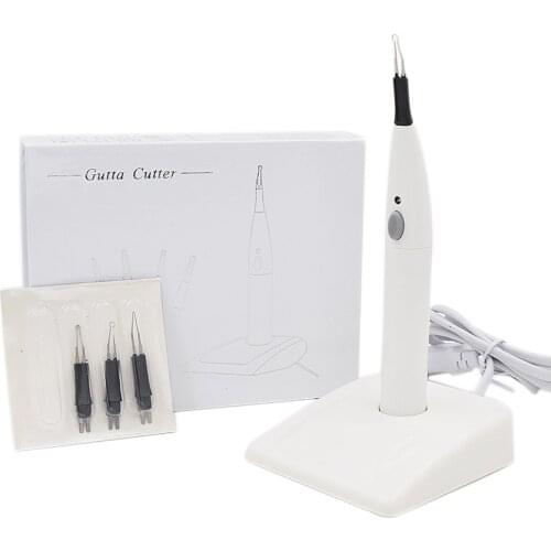 Dental Gutta Percha Breaker Cutter Tooth Gum Gutta Cutter With 4 Tips Oral Dentist Tool