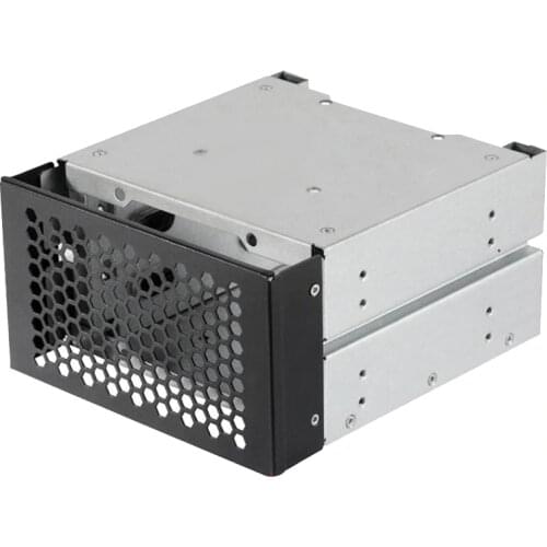 3.5 to 5.25 Three-Disc Hard Disk Cages 2 Chassis Drives in the Chassis 3.5-Inch Hard Disk Box Computer Storage Expansion