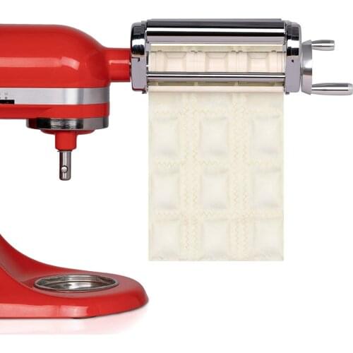 Pasta Maker Stainless Steel Pasta Spaghetti Fettuccine Roller Cutter Stand Mixer Noodle Press Attachment Kitchen Tool