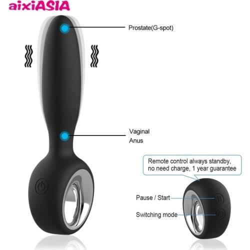 Vibrator Anal Plug Butt Dildo Penis Prostate Massager Intimate Goods Sex Products For Adult Toys For Men A Couple Masturbator