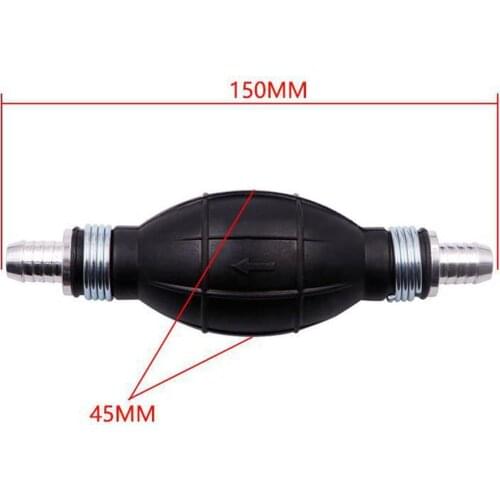 1Pc Universal Auto Parts Fuel Pump Durable Metal Outboard Boat Engine Fuel Line Hose Pump Primer Bulb Charm Fuel Pump Petcock