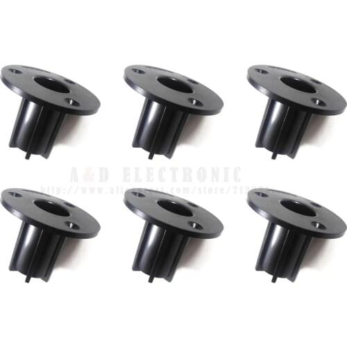 6Pcs High Quality Plastic Mounting Internal Adapters For 36.5mm Speaker Stand