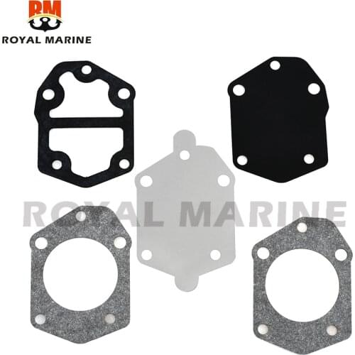 692-24411-00，663-24411-00 Diaphragm 648-24434-01,648-24435-02 Gasket, Body Fuel Pump Gasket set for Yamaha 15HP-90HP boat motor