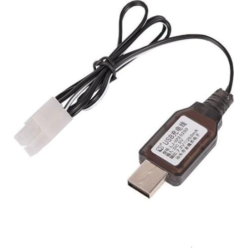 7.2V USB charger cable with SM plug for 7.2V Ni-MH /7.2V Ni-CD rechargeable battery RC car RC truck RC boat USB charger cable