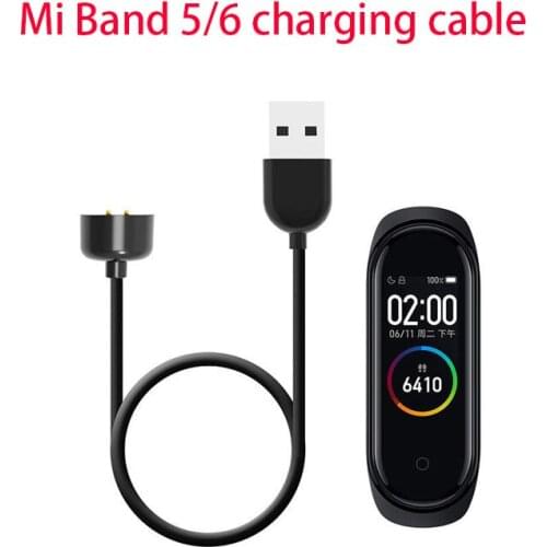 Charger Adapter For Xiaomi Mi Band 5 6 Miband 5 6 Smart Wristband Bracelet Mi Band 5 Charging Cable Band6 USB Charger Cable New