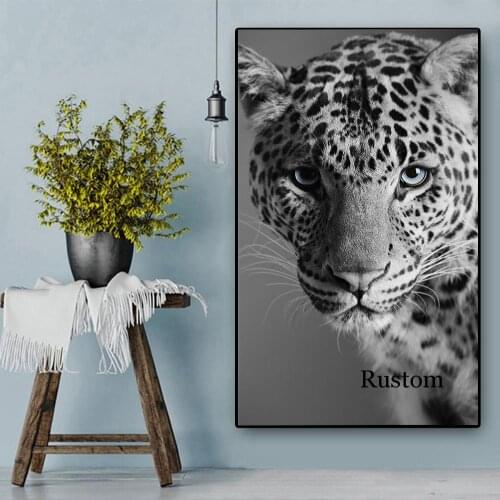 Big Picture Modern Home Decoration Canvas Wall Art Animal Tiger Wall Poster Picture for Interior Frameless Prints