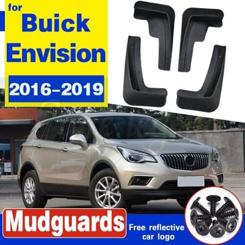 Set Molded Car Mud Flaps For Buick Envision 2016 2017 2018 2019 Mudflaps Splash Guards Mud Flap Mudguards Accessories