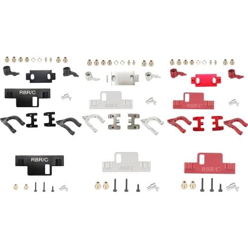 Steering Fixed Plate for WPL D12 1/10 RC Crawler Off-road Climbing Trucks, Easy to Install