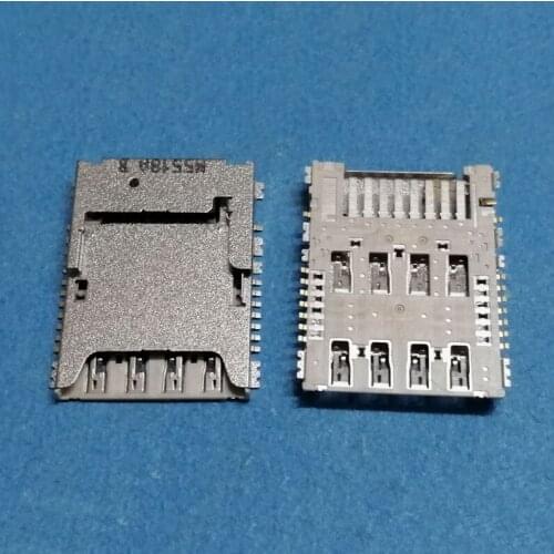 1Pcs Reader Sim Card Socket For Samsung J5 J7 Prime ON7 G6000 G6100 G610 On5 G5500 G5520 G5510 G5700 Slot Tray Holder Connector