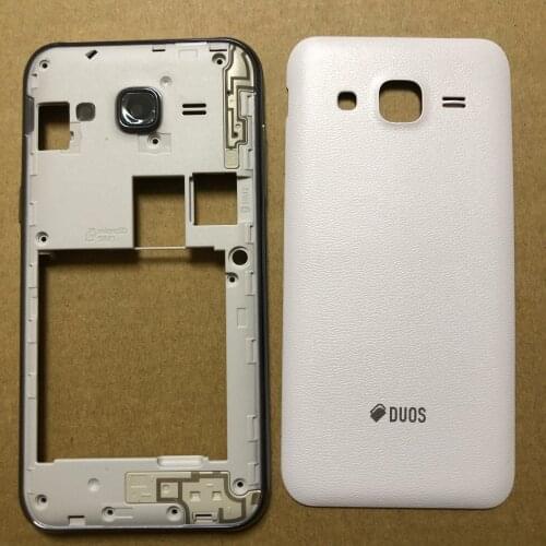 For Samsung Galaxy J2 J200 J200H J200F J200G J200M Phone Chassis Middle Frame Case With Housing Back Cover Rear Battery Door