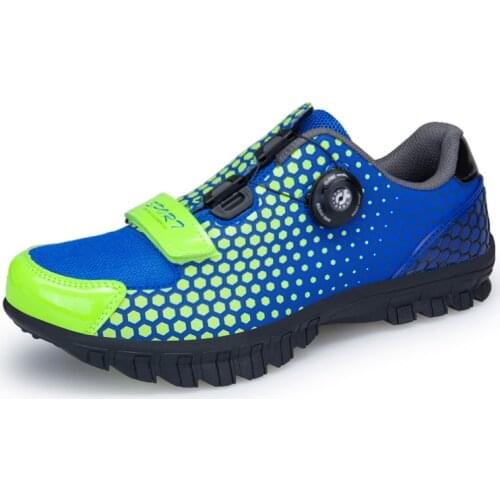 Men Ultralight Road Bike Bicycle Shoes Outdoor Mountain Breathable Cycling Shoes Self-Locking Non Slip Comfortable Shoes AA11232