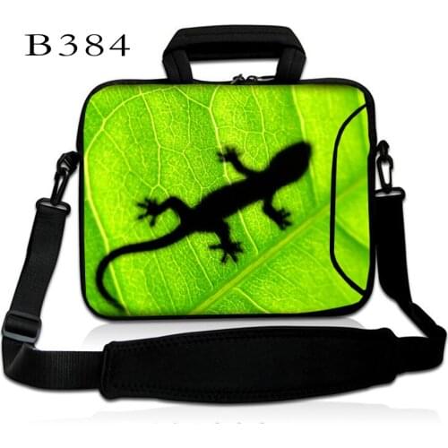 Gecko 12 13 14 15 15.6 17 17.3 Inch Waterproof Computer Laptop Notebook Tablet Bag Bags Case Messenger Shoulder for Men Women