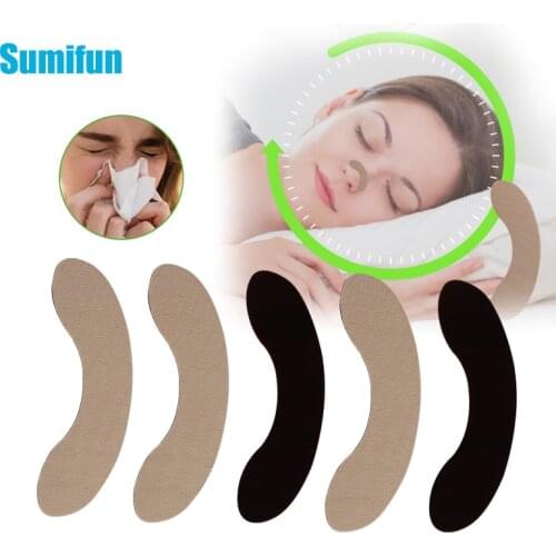 20pcs Nasal Strips Sinusitis Rhinitis Patch Stop Snoring Anti Snoring Good Sleeping Patch Stuffy Nose Better Breath Health Care