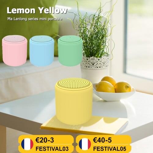 InPods little Fun Mini Speaker Bluetooth Portable Wireless TWS Loudspeaker for Travel Outdoor Home DC 5V 55g AB5377