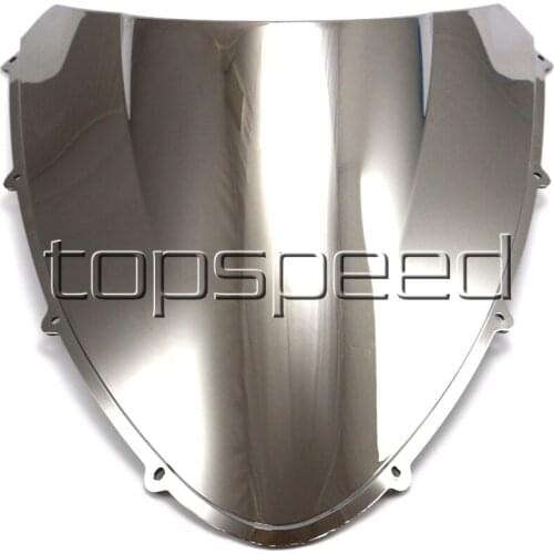 Motorcycle Windshield Windscreen For Ducati 848 1098 1198 Chrome
