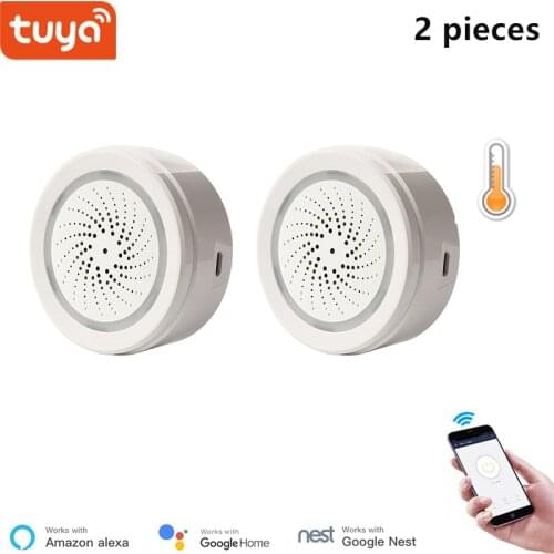 Home security WiFi siren alarm,Smart Life APP compatible with Tuya WiFi switch socket, smart sensors for home automation system