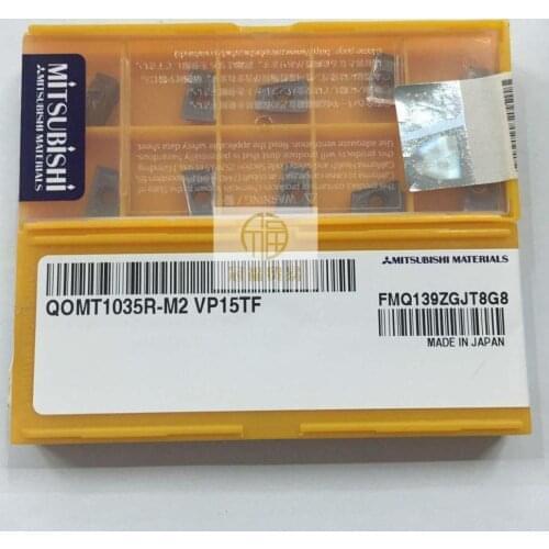 Japan original QOMT1035R-M2 VP15TF CNC blade Cemented carbide CNC Milling insert
