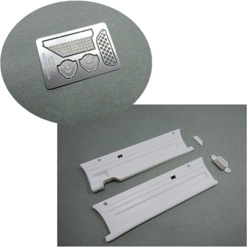 1:14 Rc Truck Scania R730 6X4 Tractor Hercules New Side Skirt Modified Etching