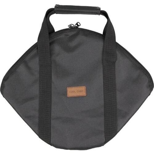 1pc Pan Pot Storage Bag Frying Pan Storage Bag Portable Zippered Tote Pouch For Skillet Outdoor Camping Picnic BBQ Cookware