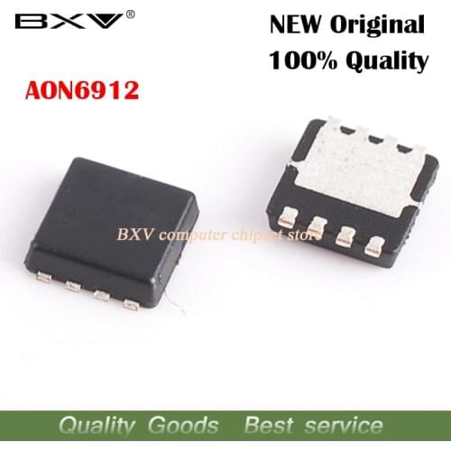 10pcs AON6912 AO6912 6912 QFN new original laptop chip free shipping