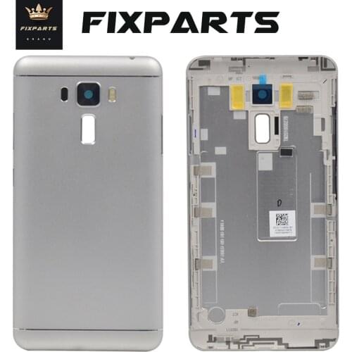 100% New Battery Door Back Cover Housing Case For ASUS Zenfone 3 Laser ZC551KL 5.5 Inch With Camera Lens+Power Volume Buttons